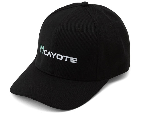 [CYEFH02] Cayote Strapback Round Bill Hat (Black) (One Size Fits Most)