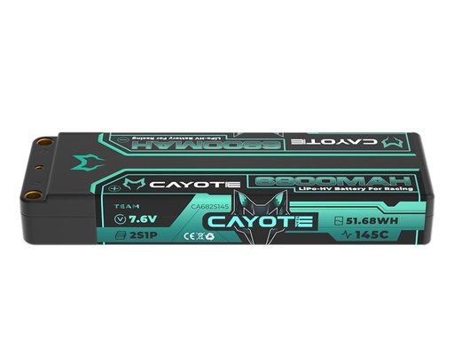[CYE682S145] Cayote 2S 145C LCG Stick LiHV Battery (7.6V/6800mAh)