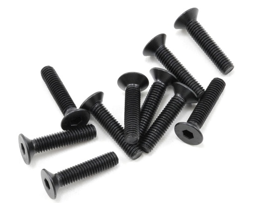 [TKR1325] Tekno RC 3x14mm Flat Head Screw (10)