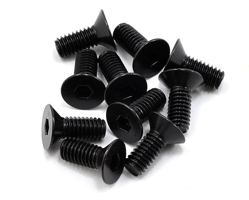 [TKR1343] Tekno RC 4x10mm Flat Head Screw (10)
