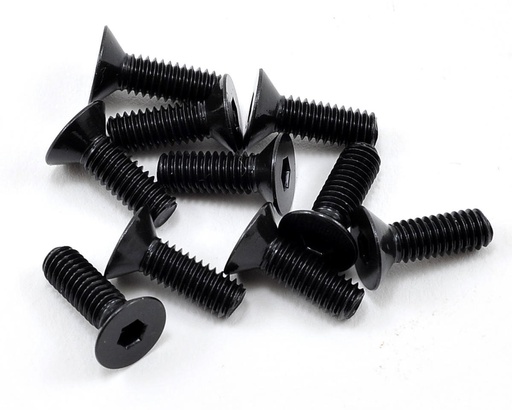 [TKR1344] Tekno RC 4x12mm Flat Head Screw (10)