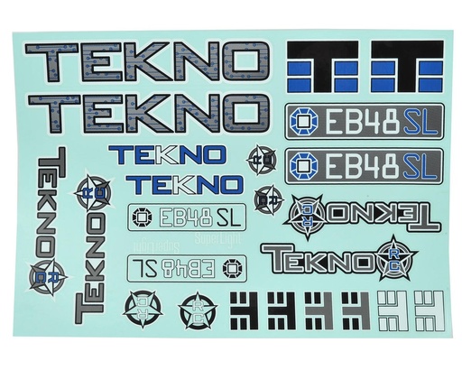 [TKR5249] Tekno RC EB48SL Decal Sheet