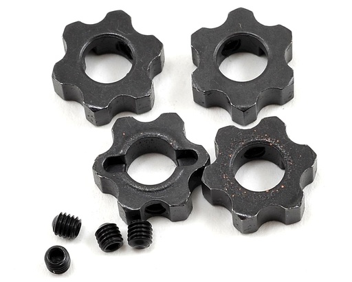 [TKR5571M] Tekno RC Lightened 12mm Wheel Hexes (4)