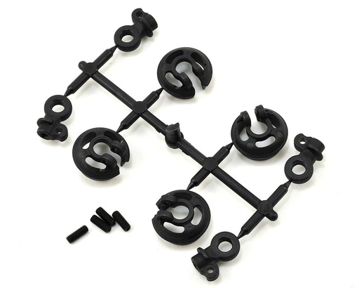 [TKR6701] Tekno RC EB410/ET410 Locking Shock Rod End & Spring Perch Set
