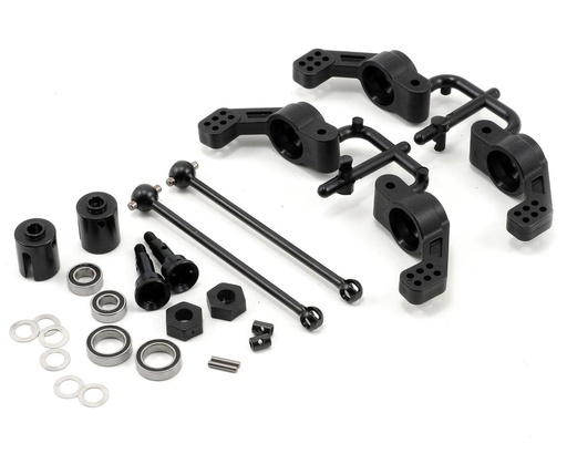 [TKR6852X] Tekno RC M6 Driveshaft & Hub Carrier Set (Rear, 6mm)