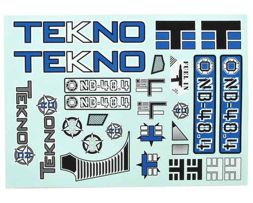 [TKR8346] Tekno RC NB48.4 Decal Sheet