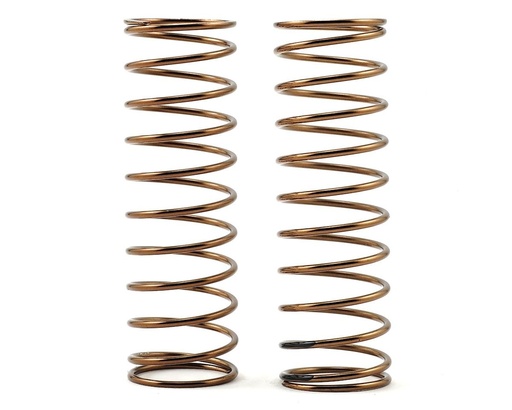 [TKR8763] Tekno RC Low Frequency 75mm Front Shock Spring Set (Black - 3.58lb/in)