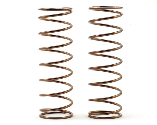 [TKR8767] Tekno RC Low Frequency 75mm Front Shock Spring Set (Orange - 4.91lb/in)