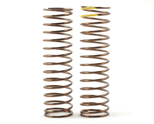 [TKR8772] Tekno RC Low Frequency 85mm Rear Shock Spring Set (Yellow - 2.59lb/in)