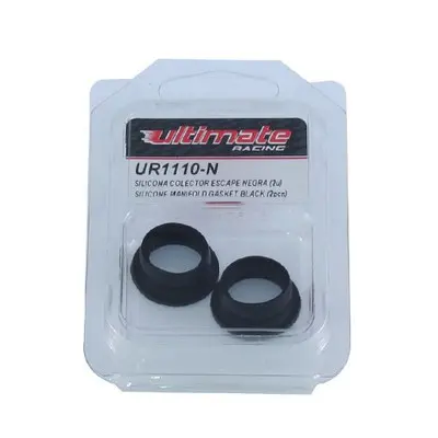 [UR1110-N] Ultiate Racing Silicone Manifold Gasket (Black) (2 Pc)