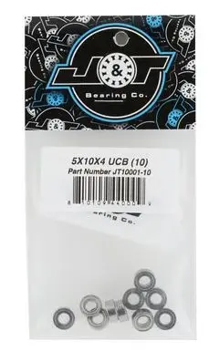 [JTB-JT10001-10] J&T Bearing Co. 5x10x4mm Ultimate Clutch Bearing (10)