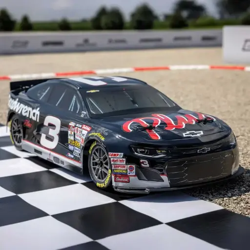 [LOSF1122503] 1/12 Losi NASCAR RCR No. 3 GM Goodwrench (Battery & Charger Included)