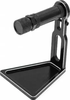 [HDTBS01001A] Hobby Details Tire Balancer Stand/Base (12mm to 17mm) - Black/Silver
