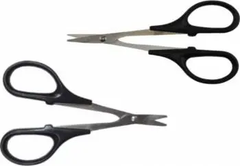 [HDTT11074] Hobby Details HSS Curved and Straight Scissor for RC Car Body - Set of 2