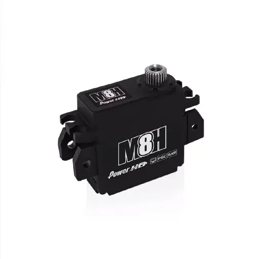[PHDM8H] Power HD M8H Low Profile High Voltage Coreless Servo -  8.5KG 0.065 Sec @8.4V, 18.0g Can Be Used in 1/12 Pan Car, RC Plane And Other Models