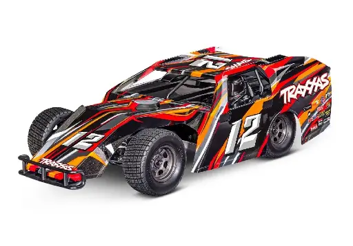 [TRA104354-74ORANGE] Traxxas Slash Modified 1/10 BL-2S Power System with Clipless Body - Orange