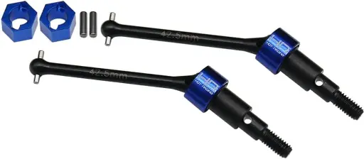 [HRAGRM288NCF] Hot Racing Losi Nascar/Mojave Grom Front Steel CVD Axle Set