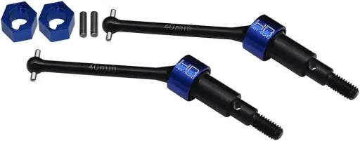 [HRAGRM288NCR] Hot Racing Losi Nascar/Mojave Grom Rear Steel CVD Axle Set