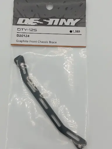 [D20124] DTY-12S Graphite Front Chassis Brace 