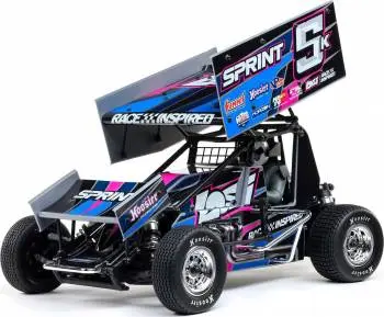 [LOS-1387T1] Losi 1/10 22S Sprint Car Brushless 2wd RTR - Blue