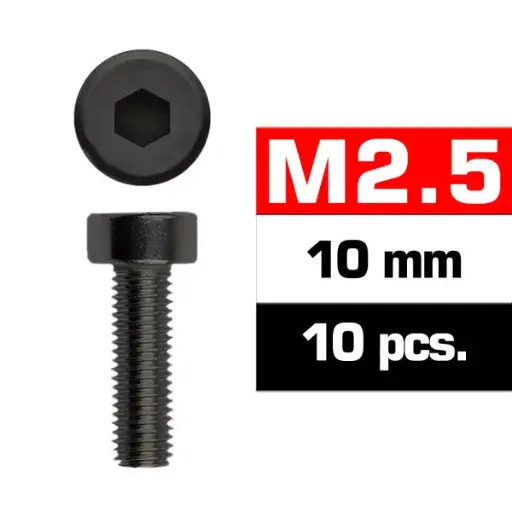 [UR1632510] Ultimate Racing Ultimate Racing M2.5X10MM Cap Head Screws (10 PCS) 