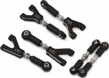 [HRAGRM547NC01] Hot Racing Losi NASCAR Aluminum Adjustable Camber & Steering Link Set