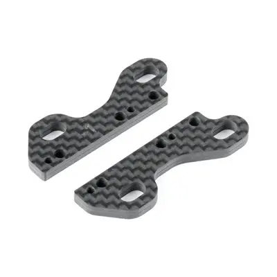 [301557] X4 UNIVERSAL CARBON UPPER CLAMP -1MM FOR UNI BULKHEADS (2) 