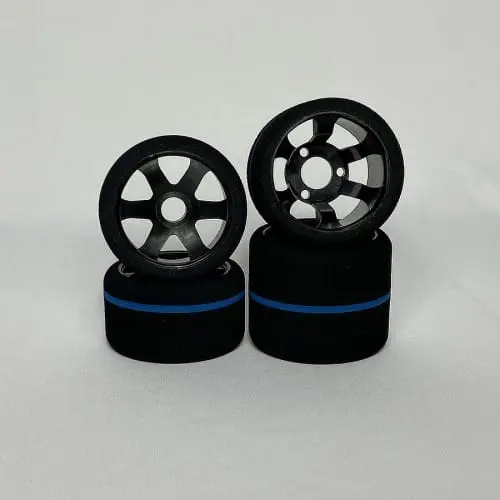 [ULT12FRB-JB] Ulti 1/12 Spec Tire (Blue Stripe) (Front And Rear)