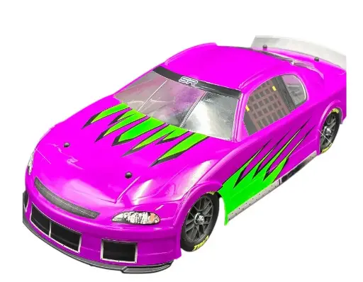 [SR-40-030] Super Rad 1/12 Stock Car Body for Losi Nascar - .030 Thickness