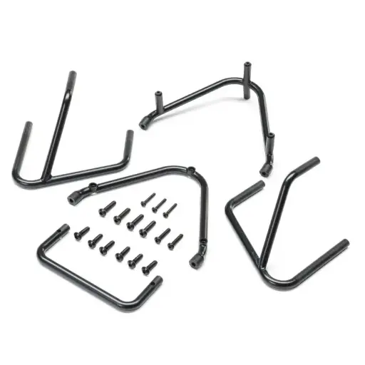[LOS-1898] Losi Bumper Set, Black: 22S Sprint