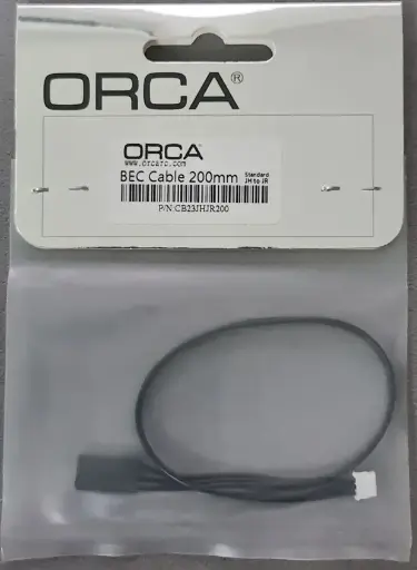 [P/N:CB23JHJR300] ORCA BEC Cable For OE1 and Totem ESC - 300mm