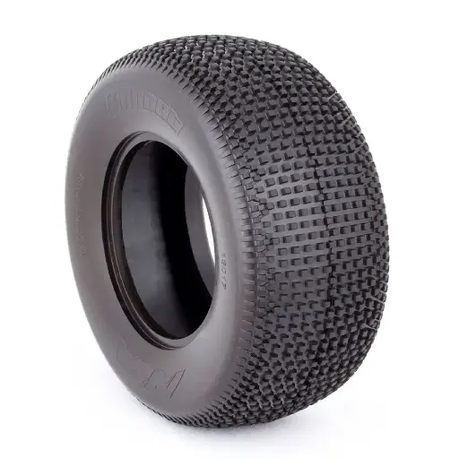 [AKA13017QR] AKA Products 1/10 Impact SC Wide SSLW Tire w/ Red Insert (2)