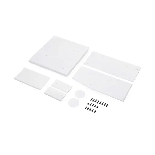 [LOS-1894] Losi Wing Panel Set, White: 22S Sprint