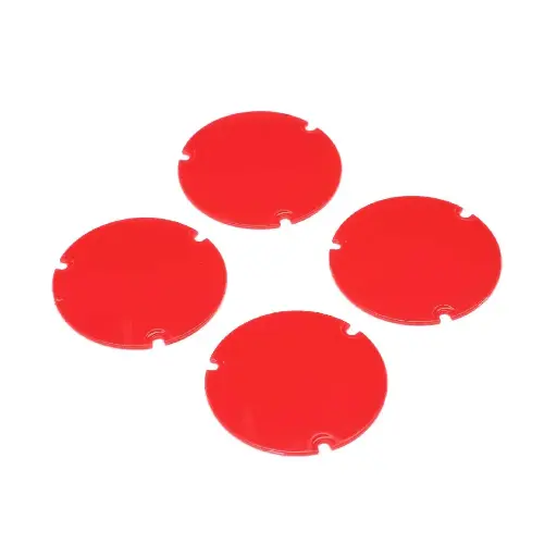 [LOS-2890] Losi Wheel Cover Set, Red: 22S Sprint